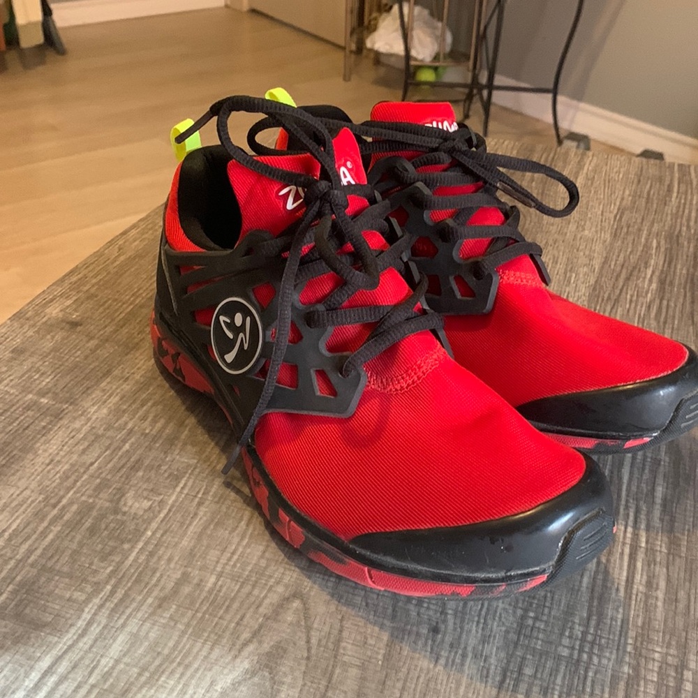 Red Zumba shoes